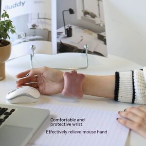 Product image for  Office Worker Keyboard Typing Anti-wear Mouse Pad Wrist Protector Pillow Home Décor 18