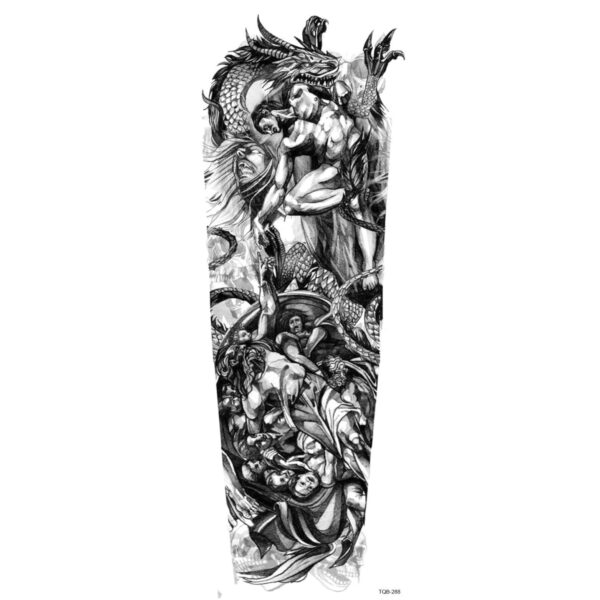 Product image for  Full Flower Arm Tattoo Sticker Home Décor 10