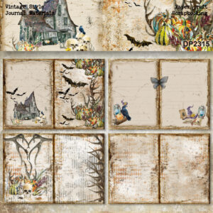 Product image for  A5 Single-sided Pattern Sticker DIY Album Clipbook Card Making Background Paper Home Décor 21