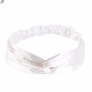 Product image for  Artificial Silk Cross Headband Hair Band Hair Care Cover Elastic Satin Headband Home Décor 22