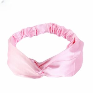 Product image for  Artificial Silk Cross Headband Hair Band Hair Care Cover Elastic Satin Headband Home Décor 23