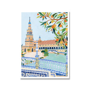 Product image for  Decorative Painting Of Art Pavilion Living Room Artworks 14