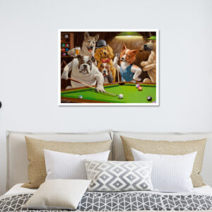 Product image for  Art Animal Dog Decorative Canvas Painting Artworks 12