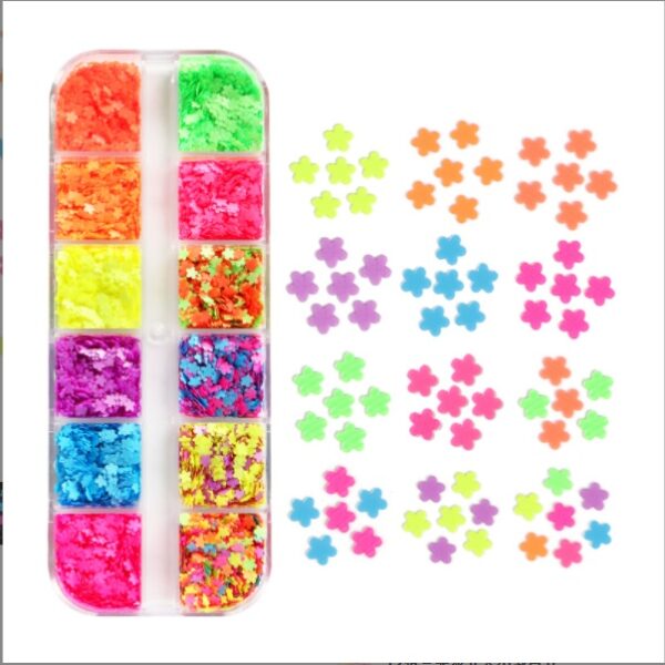 Product image for  12Boxes Of Colored Special Shaped Sequins Home Décor 8