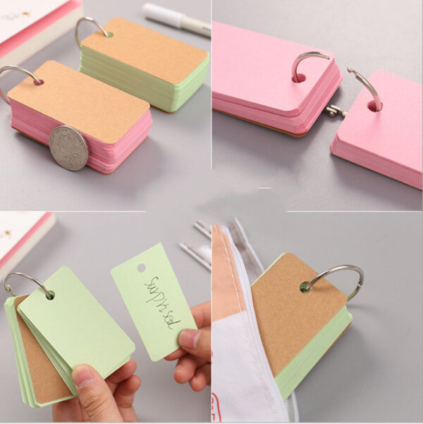 Product image for  T Thickened Blank Word Card Reading Home Décor 5