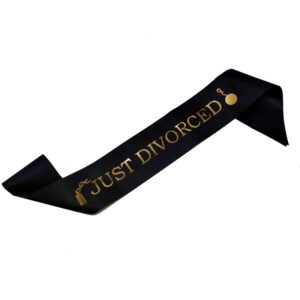 Product image for  Bronzing Shoulder Strap Divorce Theme Party Etiquette Belt Home Décor 15