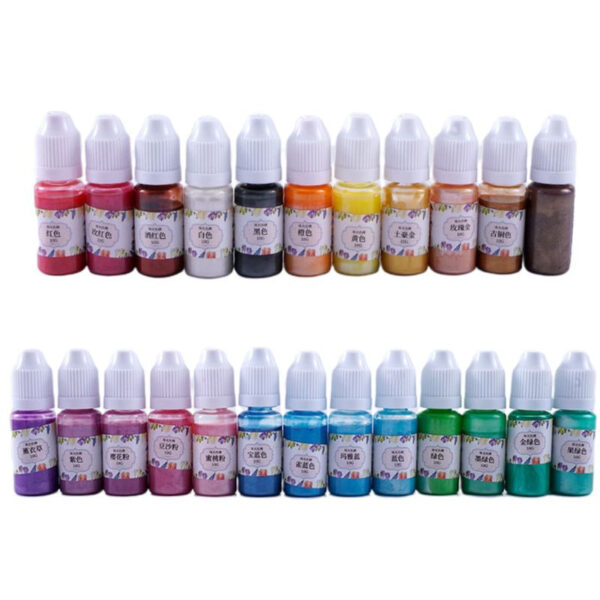 Product image for  24 colors pearlescent fine color material Home Décor 4