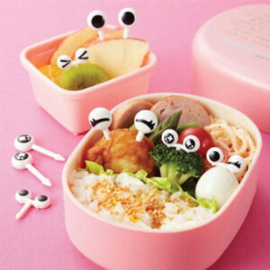 Product image for  Home Fashion Cute Eye Shape Bento Sign Fruit Fork Home Décor 17