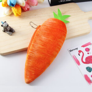 Product image for  3d Simulation Material Vegetable Plush Pencil Case Home Décor 12