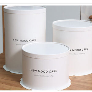 Product image for  Birthday Cake  Round Net Red Baking Bag Paper Packaging Box Home Décor 10