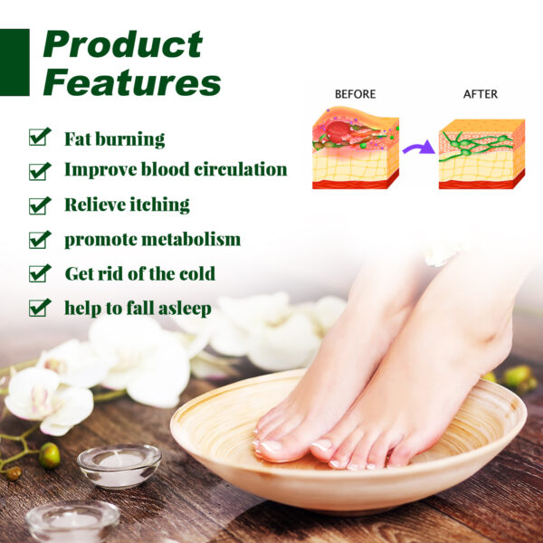 Product image for  Toning Concentrated Foot Bath Dredge Lymphatic Small Waist Home Décor 6