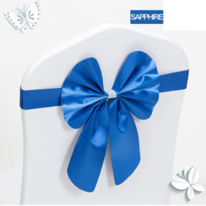 Product image for  Hotel Wedding Free Elastic Chair Cover Bow Back Flower Home Décor 22
