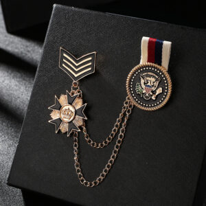 Product image for  Five Pointed Star Chain Alloy Dripping Pin Home Décor 20