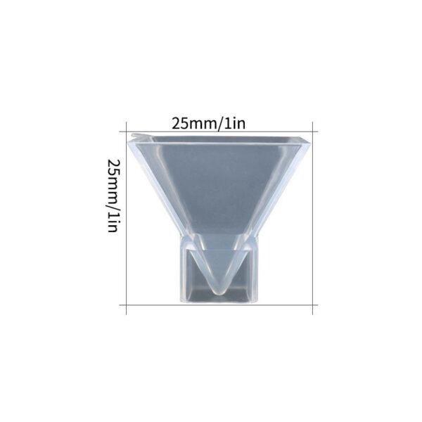 Product image for  Pyramid Silicone Mold Dried Flower Specimen Ornament Craft Home Décor 7