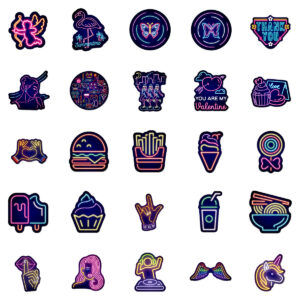Product image for  Computer Skateboard Trolley Case Luggage Sticker Stickers 12