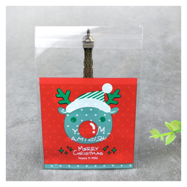 Product image for  Dim Sum Christmas Baking 7x7CM Packaging Bag Home Décor 5