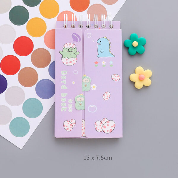 Product image for  Cartoon Word Pocket Portable Memory Note Pad Home Décor 6