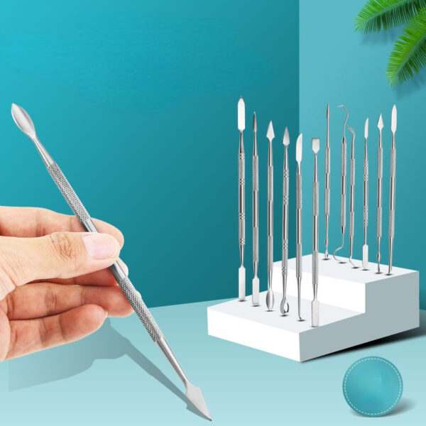 Product image for  Stainless Steel Double Head Dental Equipment Wax Carving Knife Home Décor 4