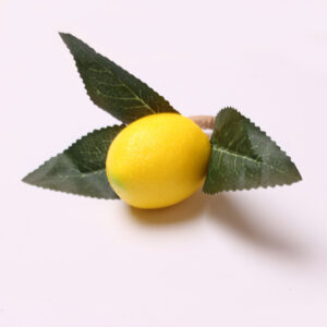 Product image for  Cross-border Simulation Feel Lemon Napkin Ring Home Décor 11