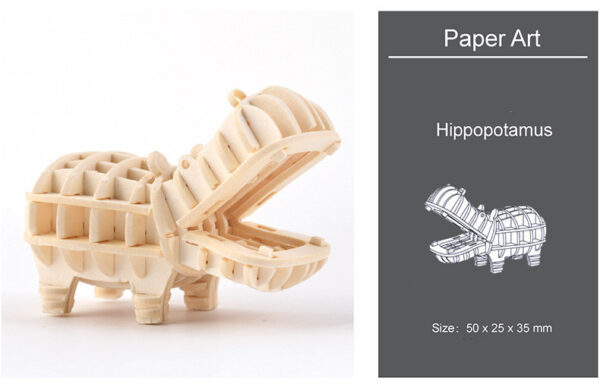 Product image for  Yihe Nuo 3D Puzzle Assembly Toy Parent-Child Building Blocks Home Décor 7