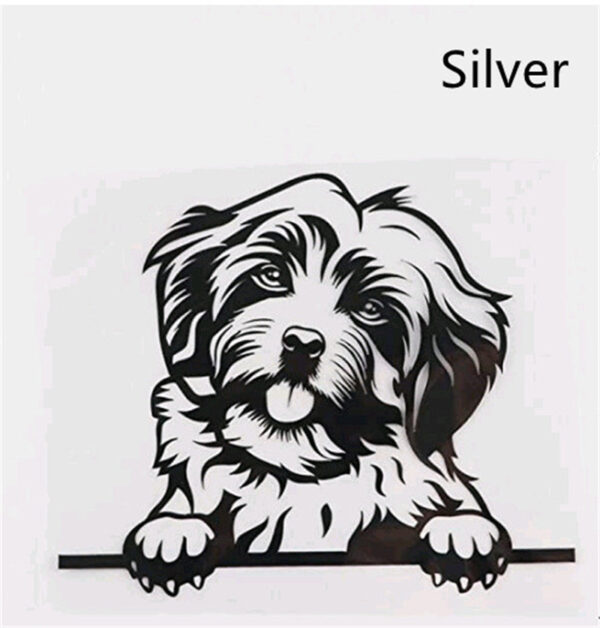 Product image for  Pet Dog Pattern Car Tail Decoration Sticker Home Décor 6