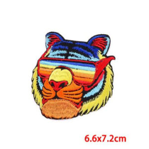 Product image for  Punk Shark Embroidery DIY Cloth Patch Clothing Decoration Home Décor 17