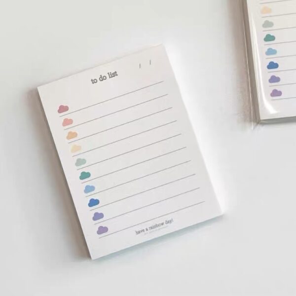 Product image for  Home Minimalist Non-adhesive Student Note Pad Home Décor 6