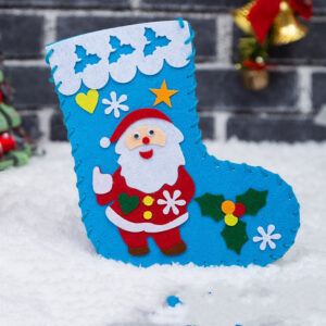 Product image for  Christmas Stocking Children DIY Handmade Fabric Material Pack Home Décor 21