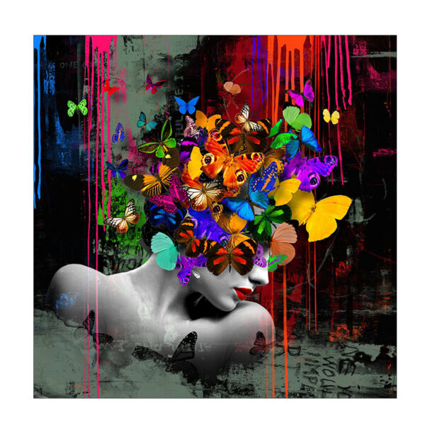 Product image for  Canvas Core Spray Painting Hanging Picture Rimless Picture Artworks 5