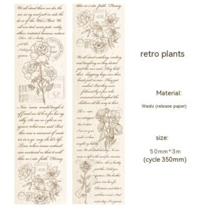 Product image for  Hand Account Film Zamo And Paper Tape Text Control Material Sticker Home Décor 16