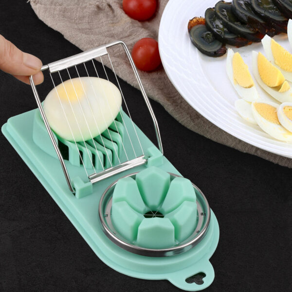 Product image for  Japanese-style Egg Cutter Combination Multifunctional Two-in-one Home Décor 4