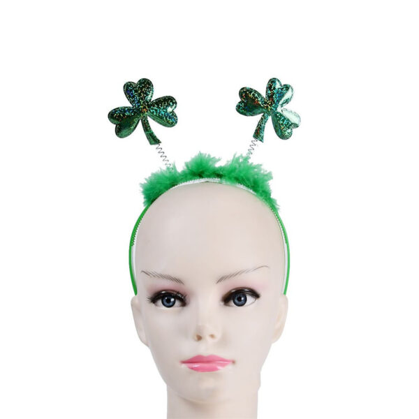 Product image for  Irish Green Shamrock Dress Up Headband Home Décor 9