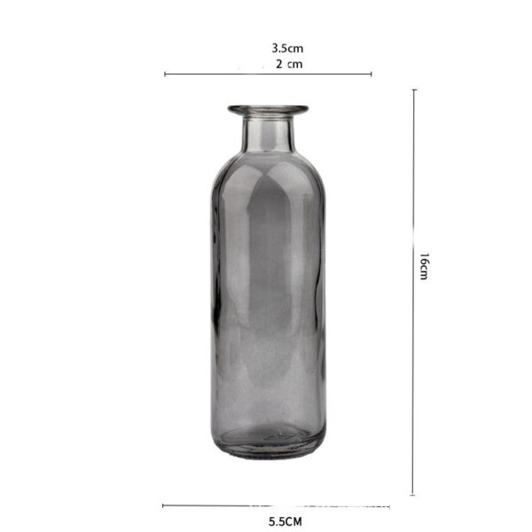 Product image for  Transparent Vase Flower Arrangement Small Mouth Glassware Home Décor 12