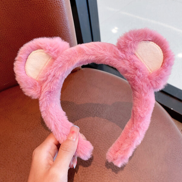 Product image for  Women’s Fashion Plush Non-slip Hair Bands Home Décor 13