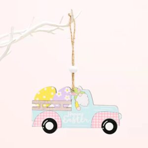 Product image for  Wooden Easter Gnome Rabbit Decorative Ornament Ornaments 21