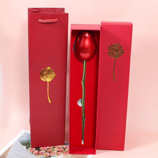 Product image for  Valentine’s Day Confession Single Rose Gift Box Home Décor 8