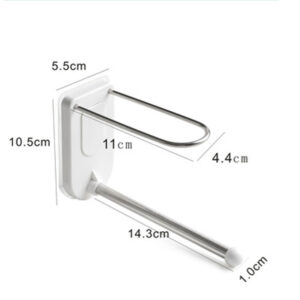 Product image for  Stainless Steel Perforated Free Hanger Storage Rack Home Décor 12