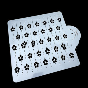 Product image for  Pray Flower Template Cake Spray Flower Template Icing Sugar Sieve Tool Wheat Ear Tropical Leaf Home Décor 19