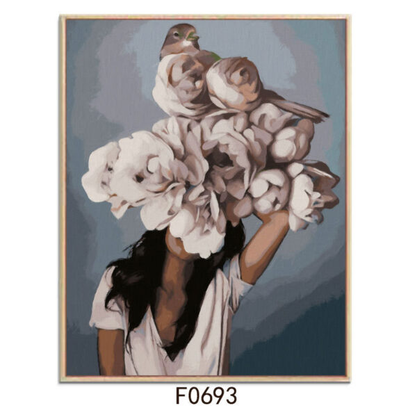 Product image for  Hand-painted Decorative Digital Oil Painting Home Décor 4