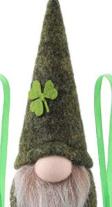 Product image for  Cross-border Irish Patrick’s Day Decoration Green Little Doll Decoraive Hangings Green Leaf Dwarf Ornaments Rudolf Home Décor 17