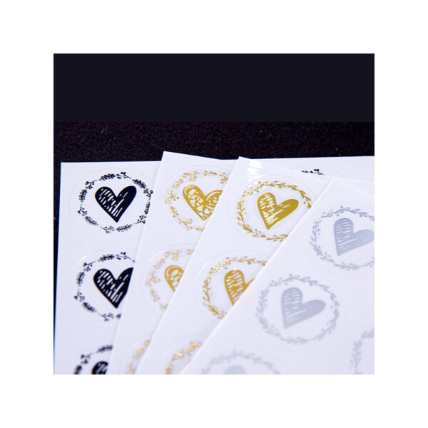 Product image for  Transparent Adhesive Bronzing Sealing Paste Birthday Gift Baking Packaging Stickers Label Home Décor 7