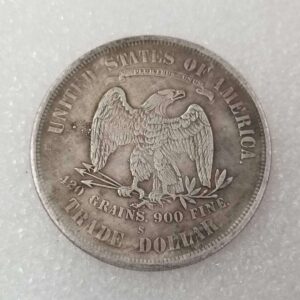 Product image for  1791 American Sitting With Flowers Foreign Commemorative Coin Antique Silver Dollar Home Décor 19