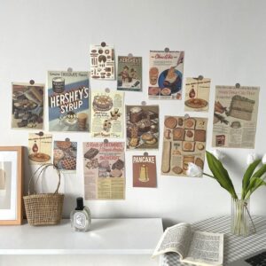 Product image for  Wall Decoration Layout Literary Simple Style Oil Painting Room Wallpaper Home Décor 11