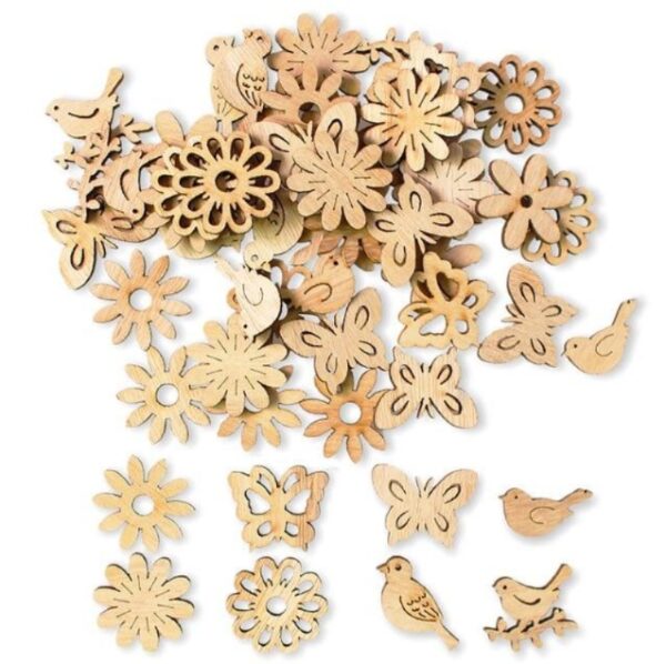 Product image for  Wooden Crafts Christmas Series Of Small Pendants Ornaments 6