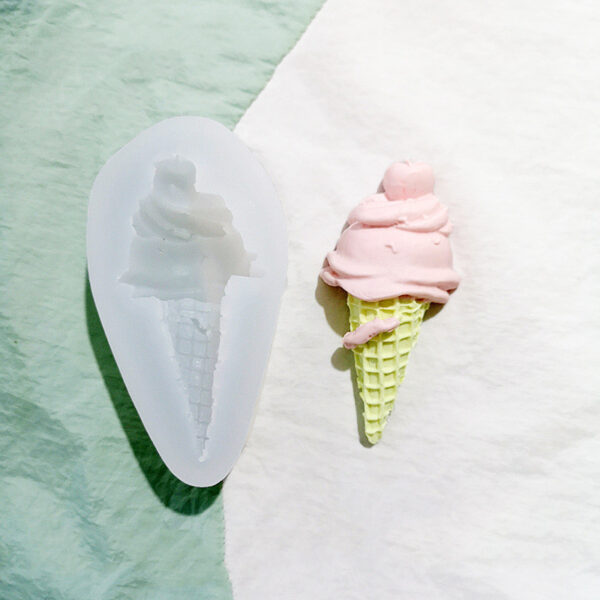 Product image for  Ice Cream Chocolate Cone Silicone Mold Home Décor 12