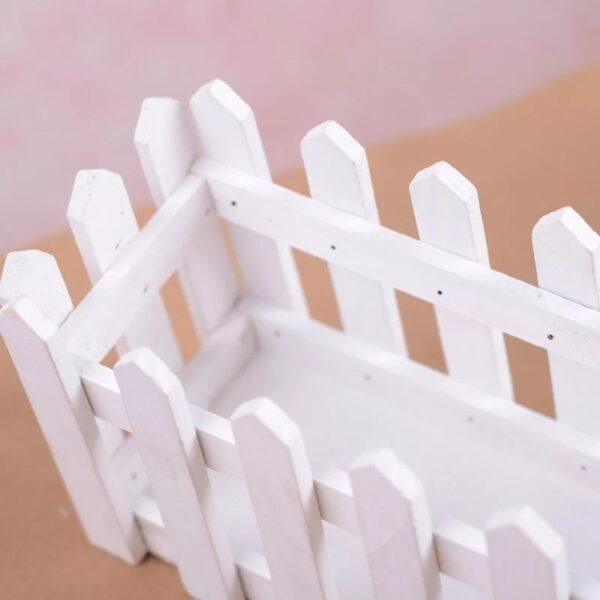 Product image for  Wooden Flower Basket, Vase, Container, Flower Arrangement, Shooting Props Home Décor 8