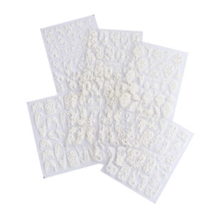 Product image for  Europe And America 5D Three Dimensional Carved Rose Embossed Sticker Home Décor 20