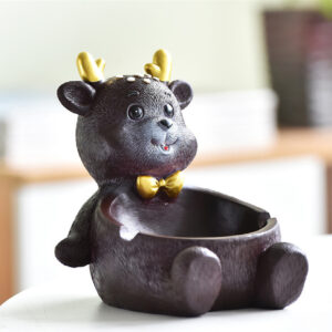 Product image for  Cartoon Dog Law Fight Cute Deer Violence Ashtray Creative Home Décor 13
