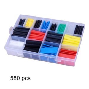 Product image for  SBlack And White Silicone Heat Shrinkable Tube Insulation Sleeve Set Wire Sleeve Home Décor 11