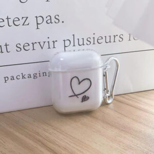 Product image for  Earphone Sleeves 3 Generation Bluetooth Earbuds Case Applicable To Tpu Transparent Soft Shell Graffiti Love Heart Home Décor 18